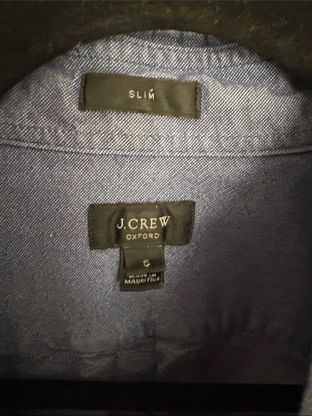 J. Crew Men's Blue Casual Button-Down Shirt